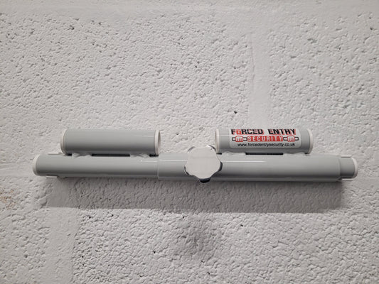 Agate grey patio door bar