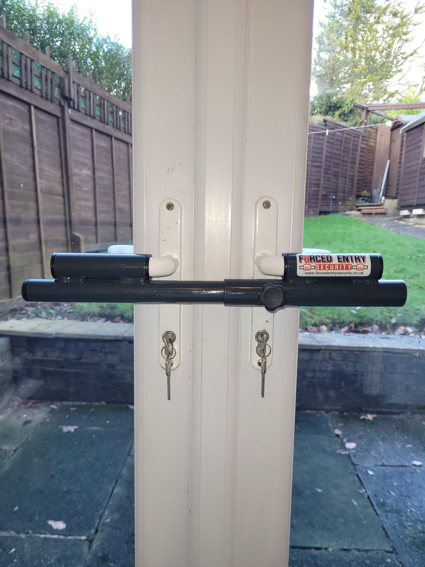 Anthracite Grey Patio Door Security Bar