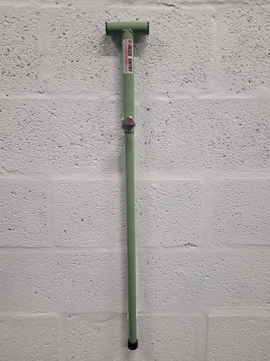 sage green door handle bar