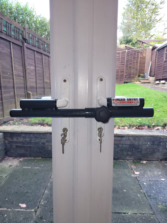 anthracite grey patio door bar