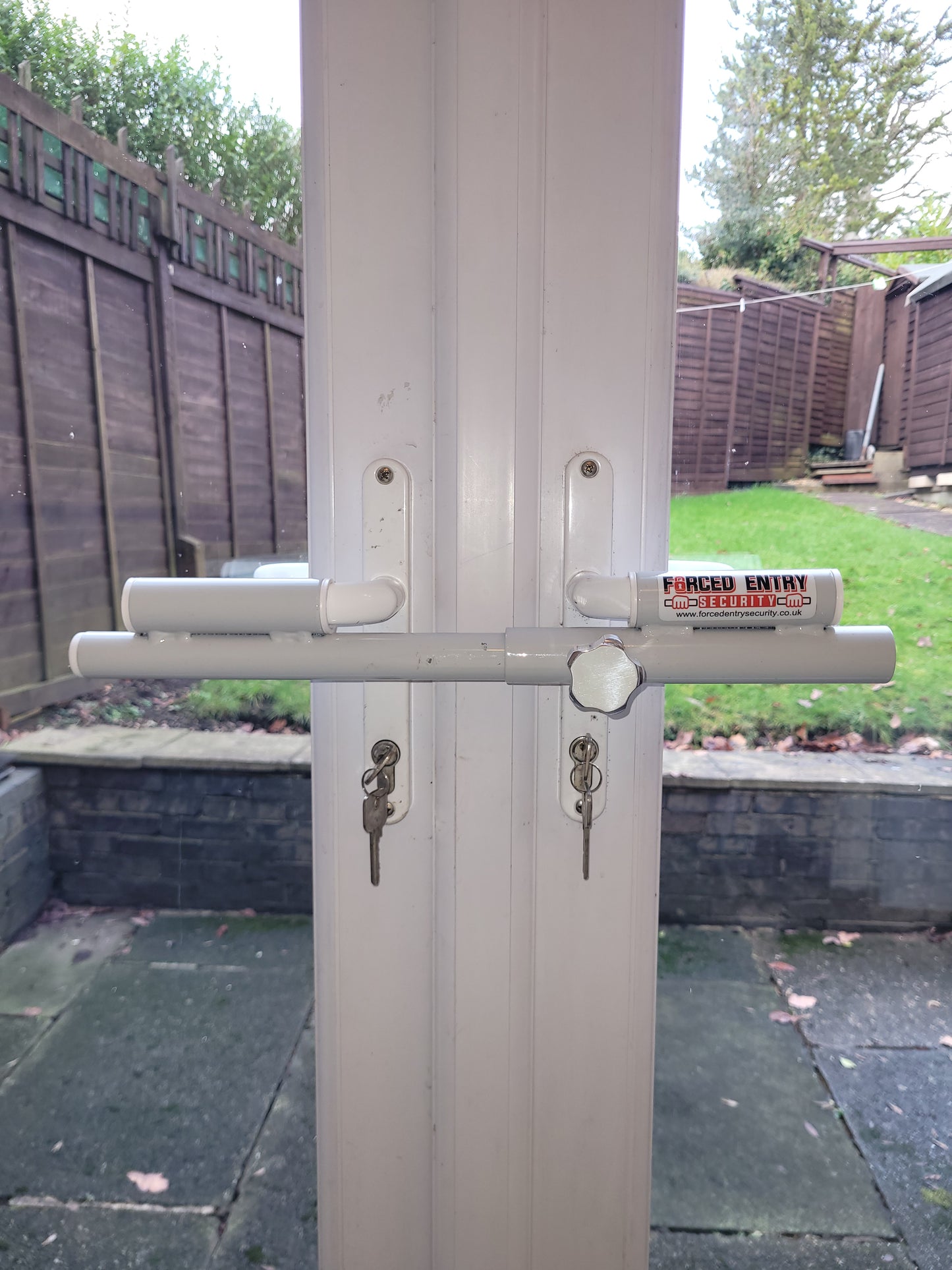 Agate Grey Patio Door Security Bar